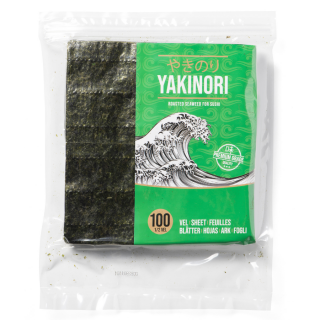 Yakinori A grade 100 x 1/2 vel (= 130 g)