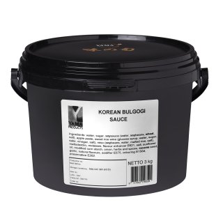 Korean Bulgogi Sauce 3 kg