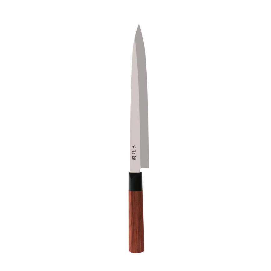 Yanagiba Seki Magoroku koksmes (24cm) met red wood greep-1