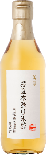 Uchibori Mino Honzukuri Kome Vinegar